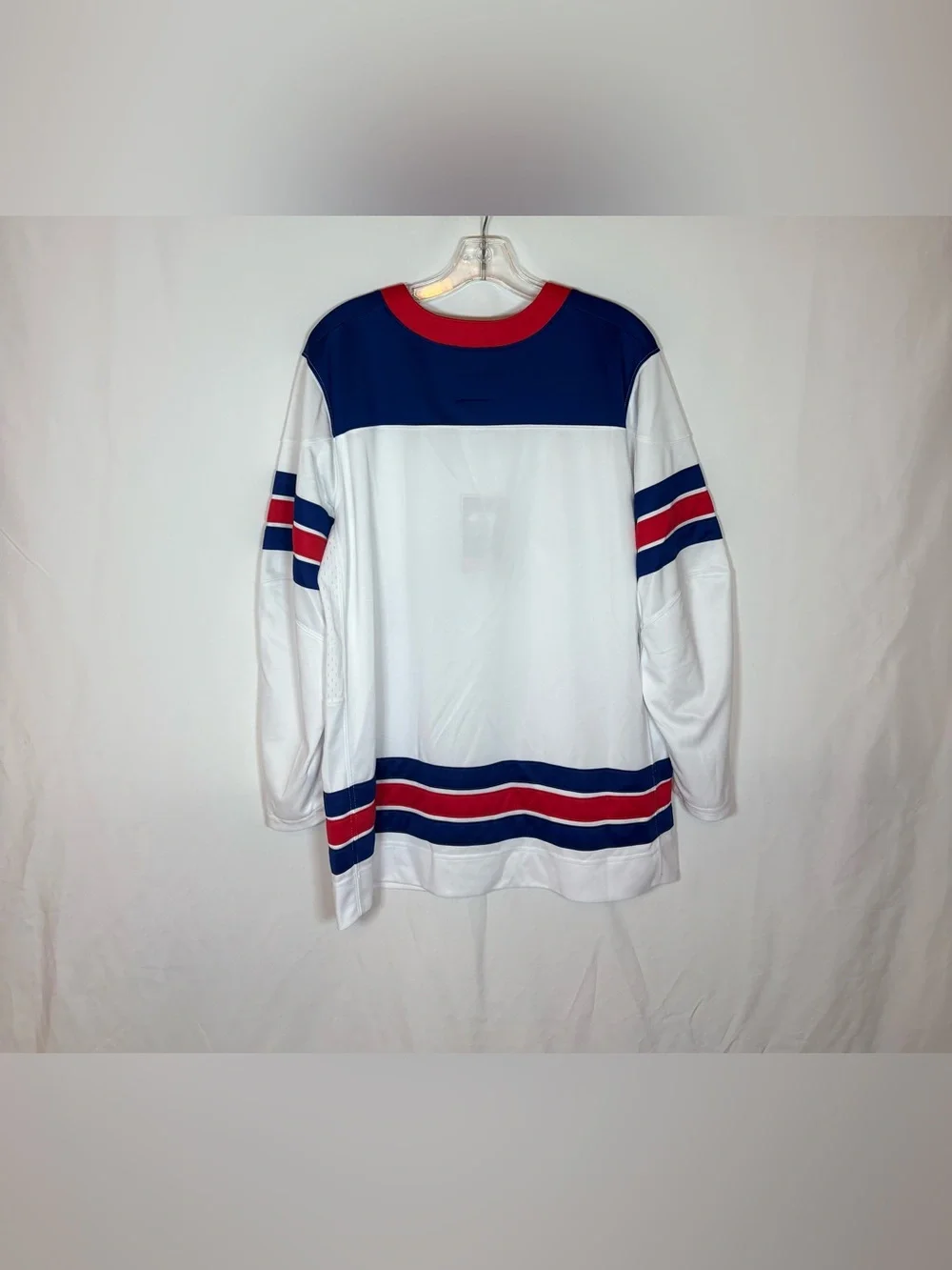 Nike Youth Team USA Hockey 2026 Winter Olympic Milan Jersey White Away Size L/XL